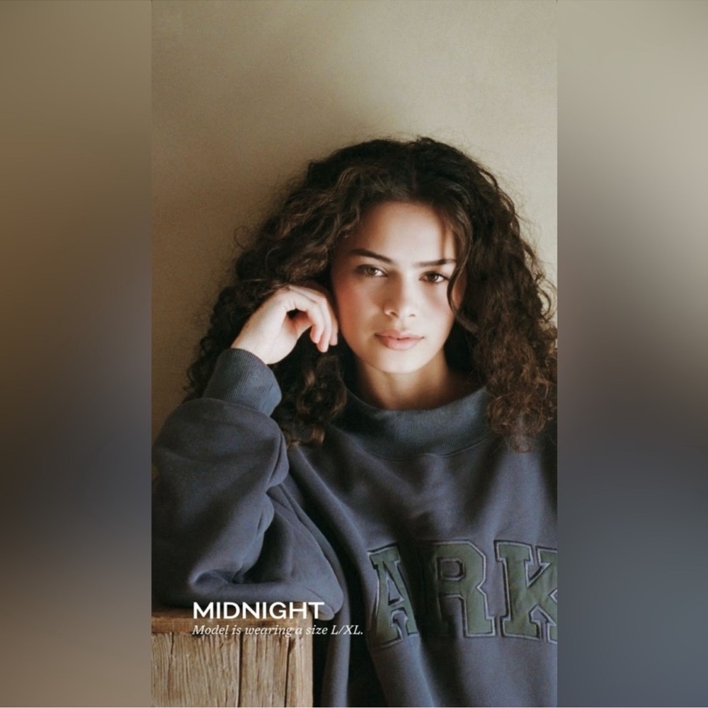 Midnight Dark Gray Sweatshirt